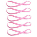 5-Pack Candy Color Anti-Slip Elastic Sports Headbands | Yoga & Run