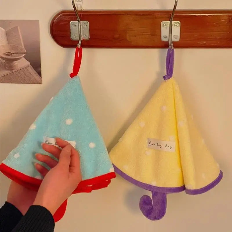 Mini Umbrella-shaped Hand Towel Cute Absorbent Quick-drying Bathroom Zpaxo