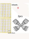 Metal Candle Wick Holder & Centering Tool Set + Wick Stickers Candle Making Tools Zpaxo set