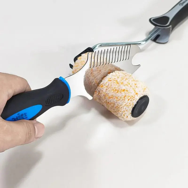 Paint Brush Cleaner Tool Stainless Steel Roller Cleaning Household Zpaxo