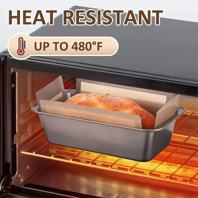 Multipurpose Silicone Bread Pans Easy Cleaning Heat Resistant Long Zpaxo