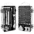 Precision Screwdriver Set 115 in 1 Magnetic Repair Tools Extension Flexible Shaft for Phone Switch Laptop Laptop Pc Case Zpaxo grey