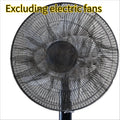 Washable Fan Dust Cover Protective Mesh Black Design Captures