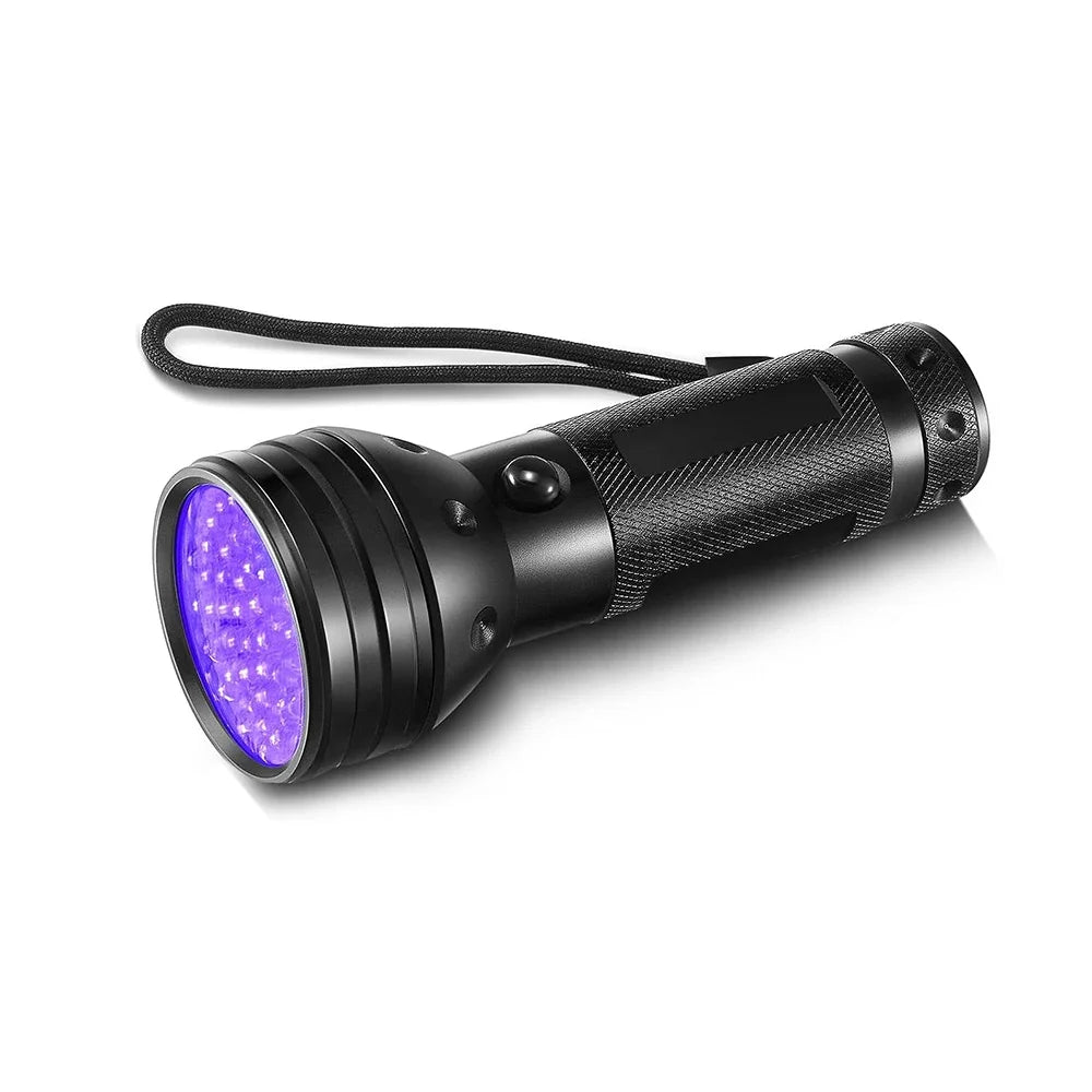 51 LED UV Black Light Flashlight – Pet Stains & Scorpion Finder UV Flashlight Zpaxo 1pc