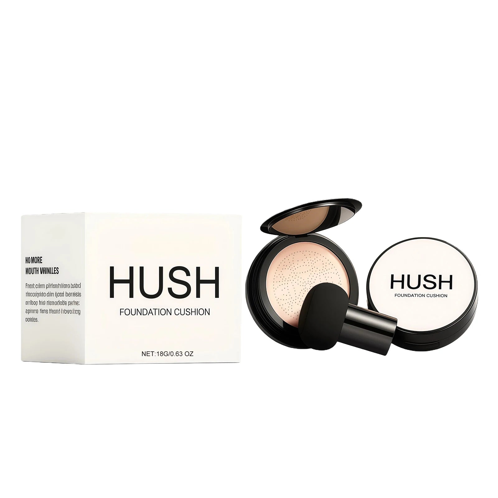 Cushion Foundation Concealer – Natural Coverage, Non-Caking Cushion Foundation Zpaxo Ivory White