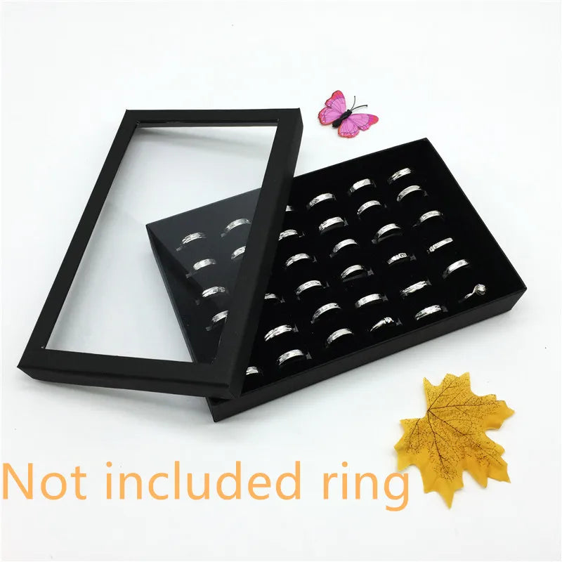 Earrings Jewelry Ring Display Holder Organizer Case Practical Show