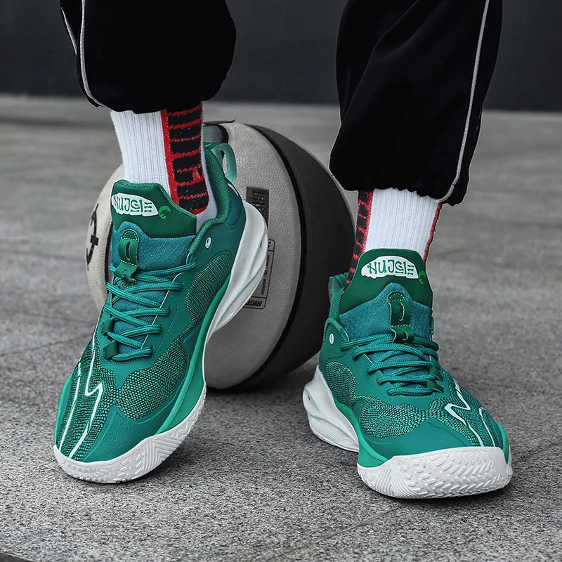 Men's Basketball Shoes Breathable Cushioning Non-slip Wearable Runing