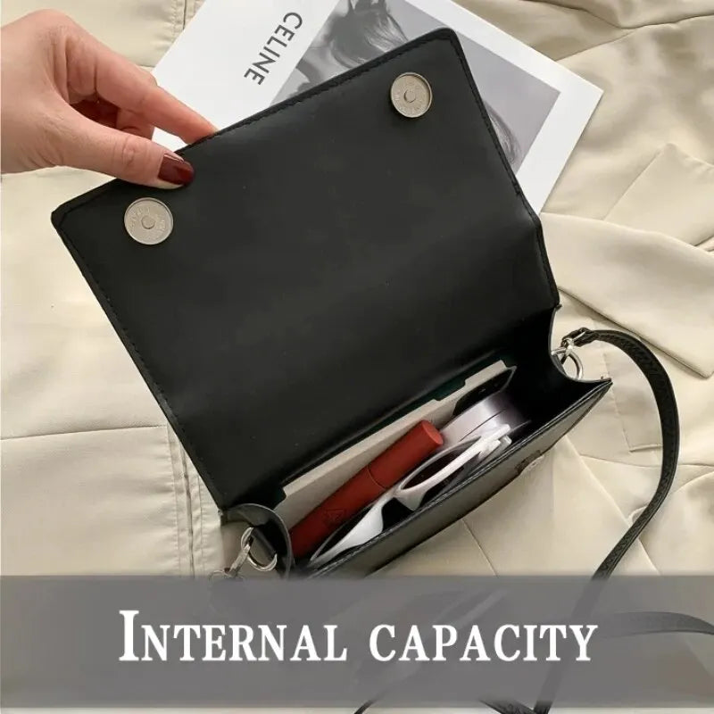Fashion Designer Women Shoulder Bag Small PU Leather Female Crossbody