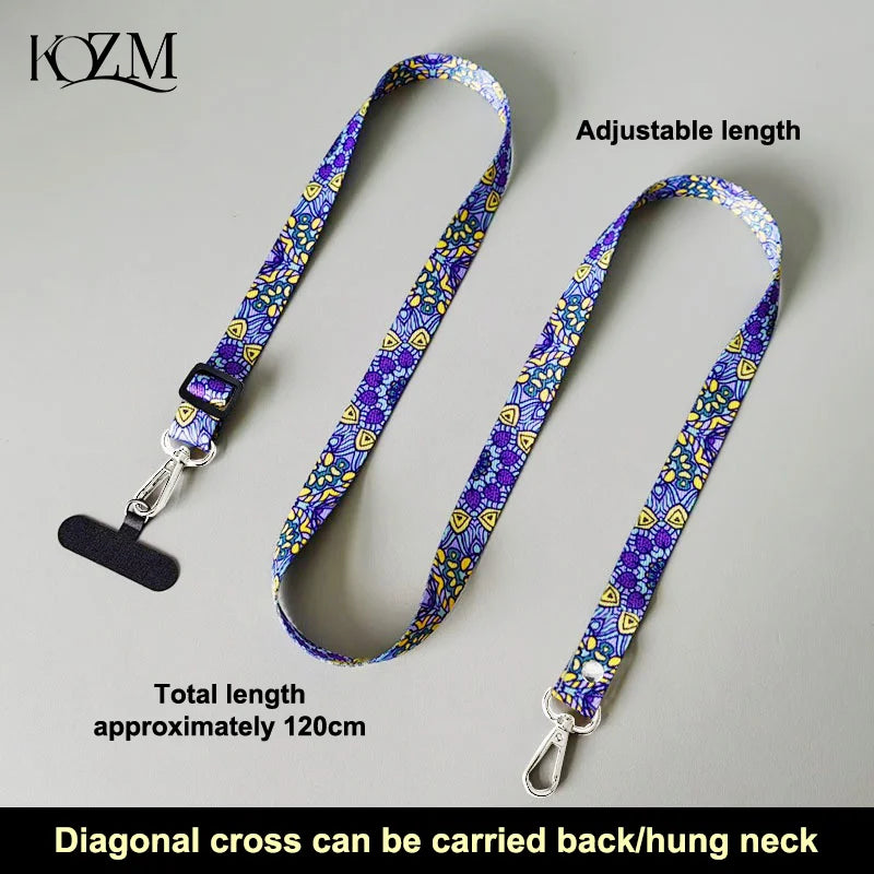 Adjustable Phone Lanyard Crossbody Neck Strap – Universal Fit Phone Neck Lanyard Zpaxo