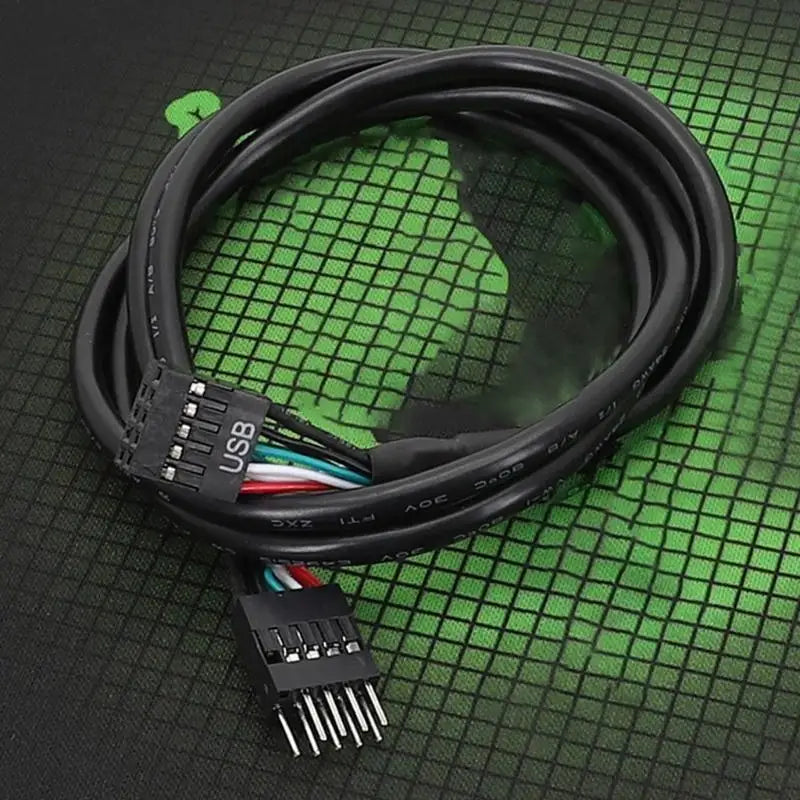652F USB Internal Motherboards Header Cable Speakers Headphones Zpaxo