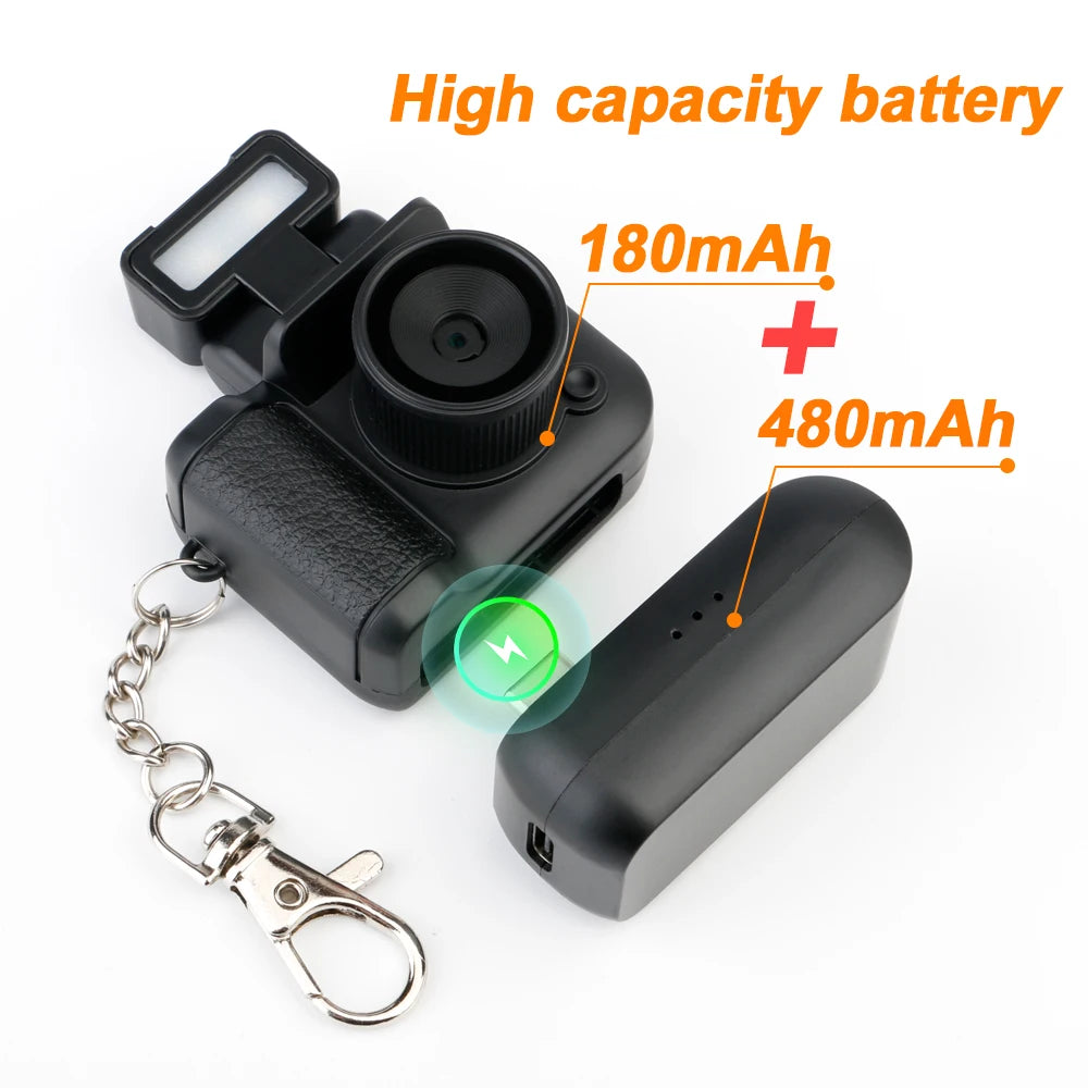 HD1080P Mini Camera Portable Pocket Cam LCD Screen Digital Flash