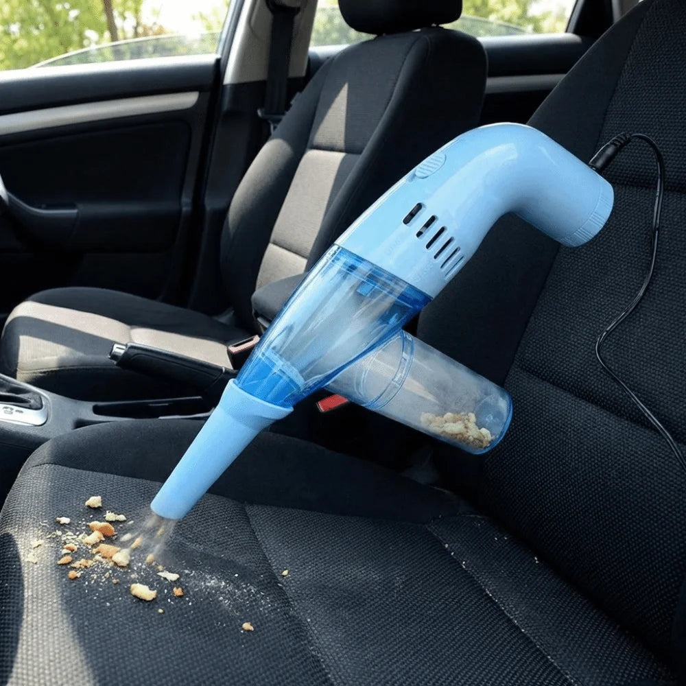 Compact Design Mini Handheld Vacuum Cleaner Strong Suction Power Rechargeable Battery Portable Dust Collector Lightweight Zpaxo