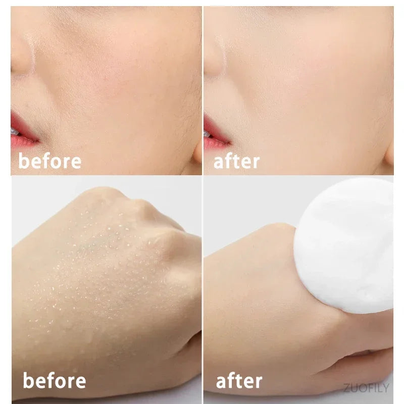 Matte Oil Control Pressed Powder White Brighten Transparent Concealer