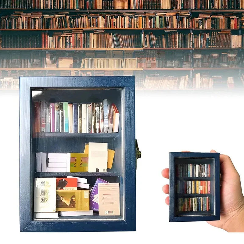 Anti- Bookshelf Ornament Stress Relief Small Holiday Home Desktop