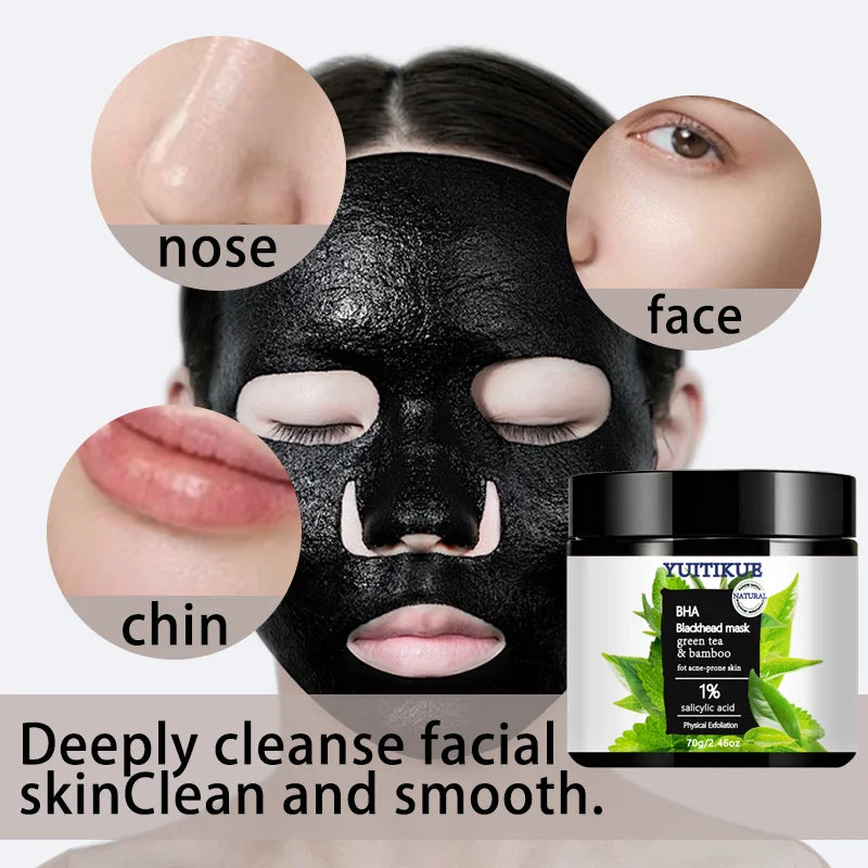 YUITIKUE Blackhead Peel Mask – Deep Pore Cleansing & Whitening Peel-Off Face Mask Zpaxo