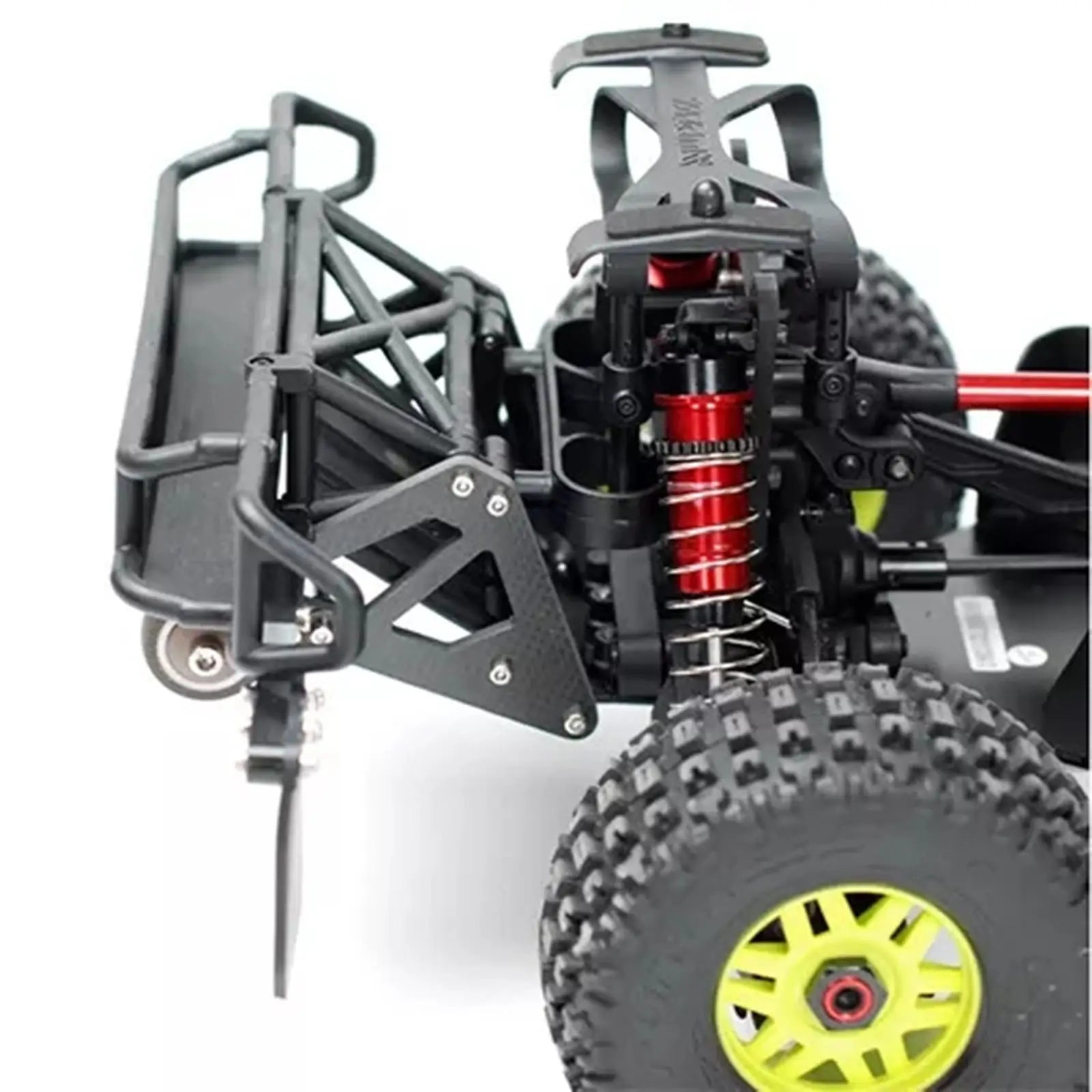 2Pcs/Set 1/7 RC Car Rear Mud Flag Carbon Fiber Fender Mount Bracket For ARRMA 1/7 MOJAVE V2 EXB Truck RC Car Accessories Upgrade