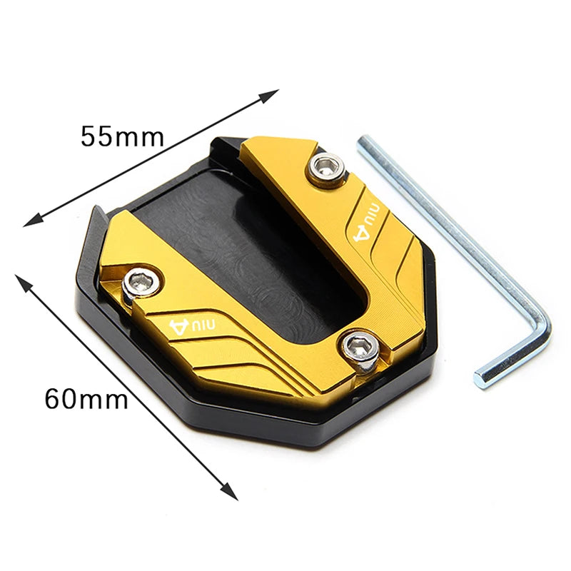 Motorcycle Kickstand Extender – Anti-Skid Side Stand Pad