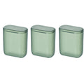 Desktop Data Cable Storage Box Dustproof Cover Mobile Phone Charger Zpaxo 3PCS-Green