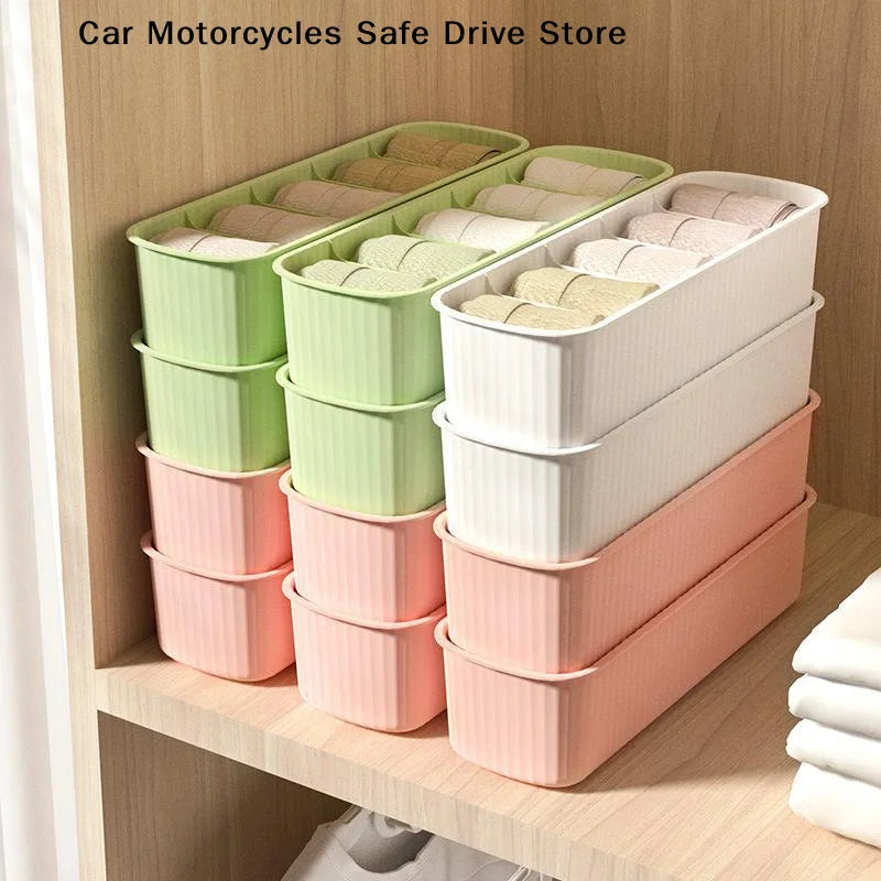 5 Grid Multifunctional Storage Box Durable Large-capacity Desktop