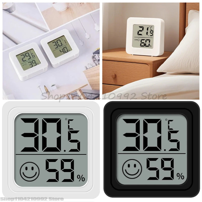 Digital Thermometer Hygrometer Indoor Mini Temperature LCD Electronic Monitor Hygrometer Outdoor Room Baby Thermostat Zpaxo