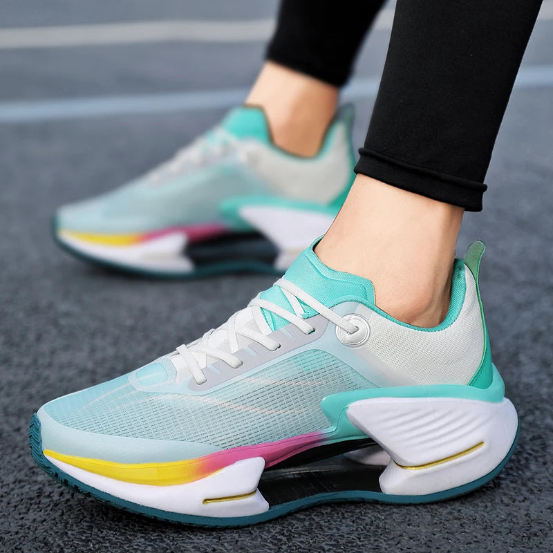 Men's Casual Sneakers Luxury Trainer Shoes Breathable Race Running