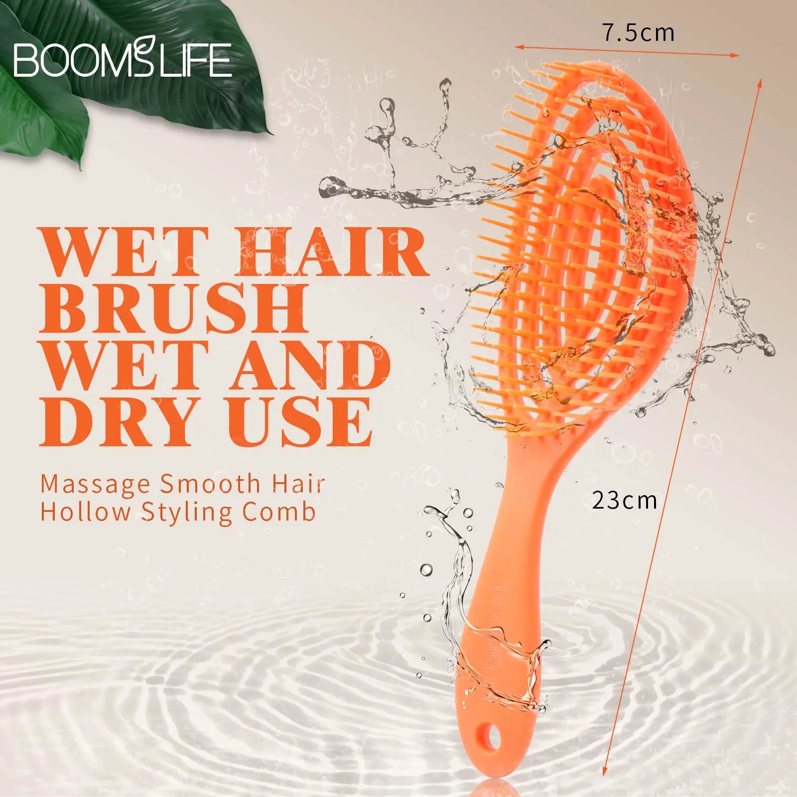 Vented Hair Brush WideTeeth Anti-static Comb for Women Scalp Massage Wet Dry Hairs Combs Detangling Hairdressing Styling Tools Zpaxo