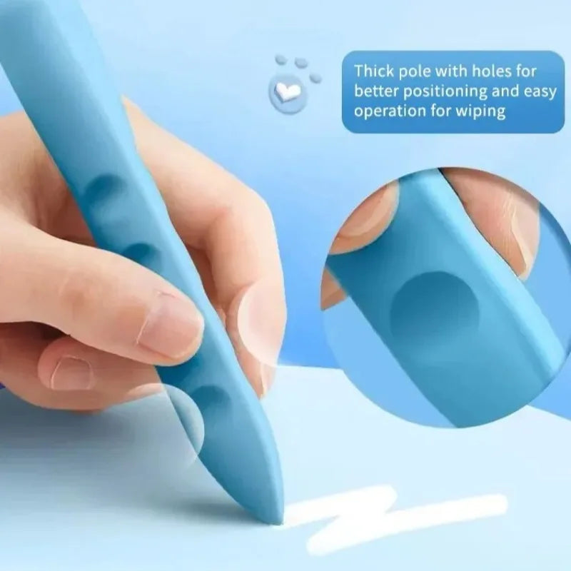3 Hole Design Eraser No Dregs Crumbs-free Clean Erasing Oversize Art
