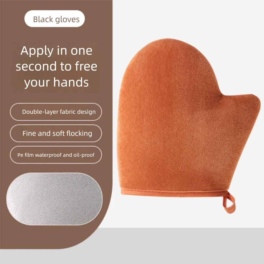 3-In-1 Body Lotion Glove Makeup Applicator Reusable Self-tanning Mitt Zpaxo 4