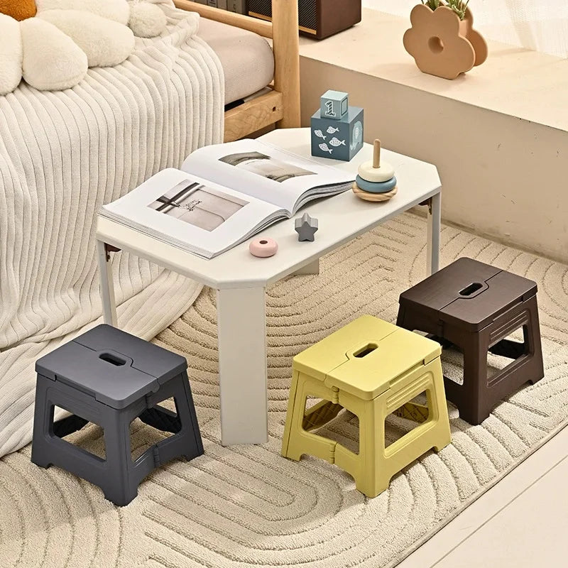 New Lightweight Space Thickened Folding Stool,Portable Home Outdoor Camping,Magza Fishing,Simple and integrated Design Zpaxo