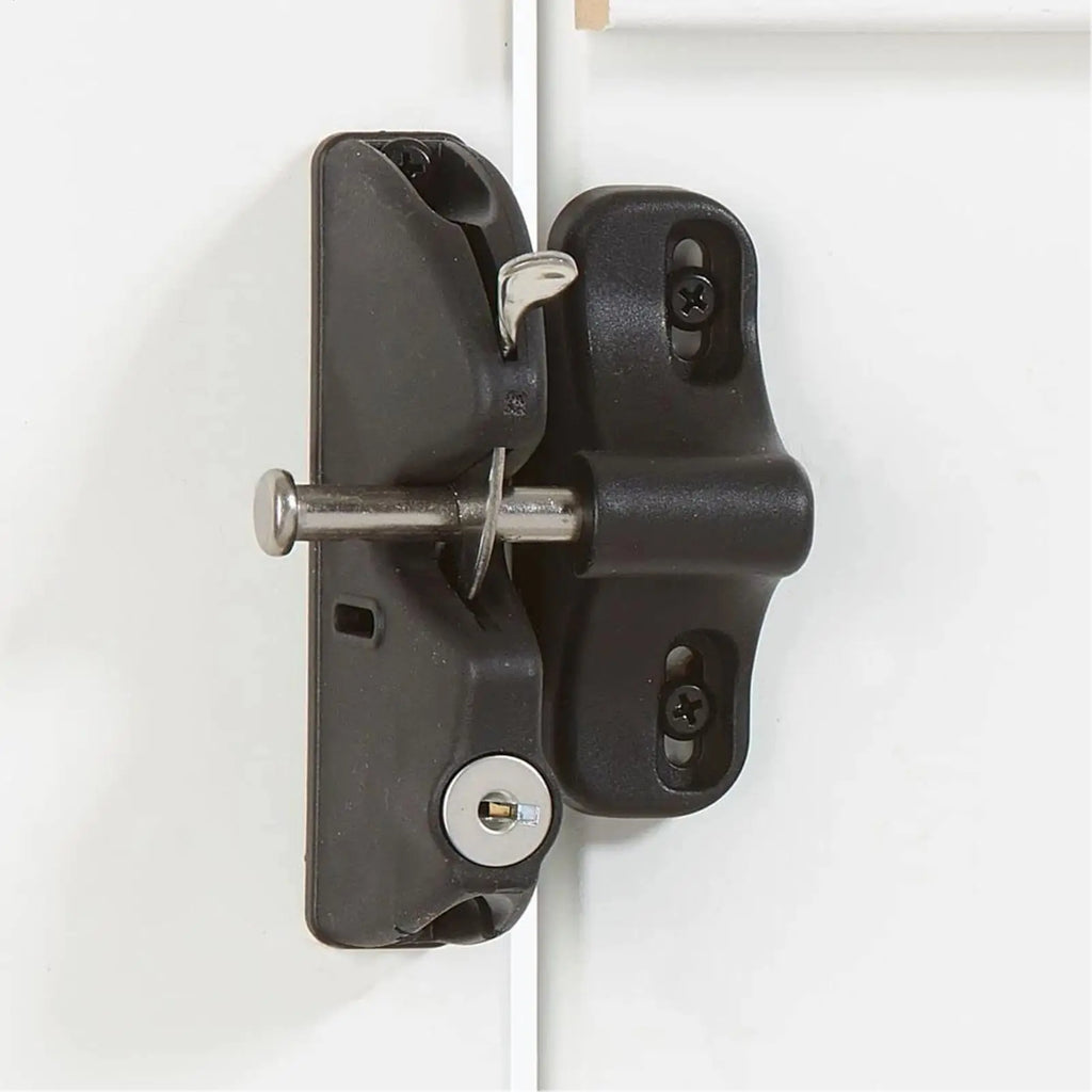 Gate Latch Automatic Locking Lock Secure 2 Keys Wooden Metal Door