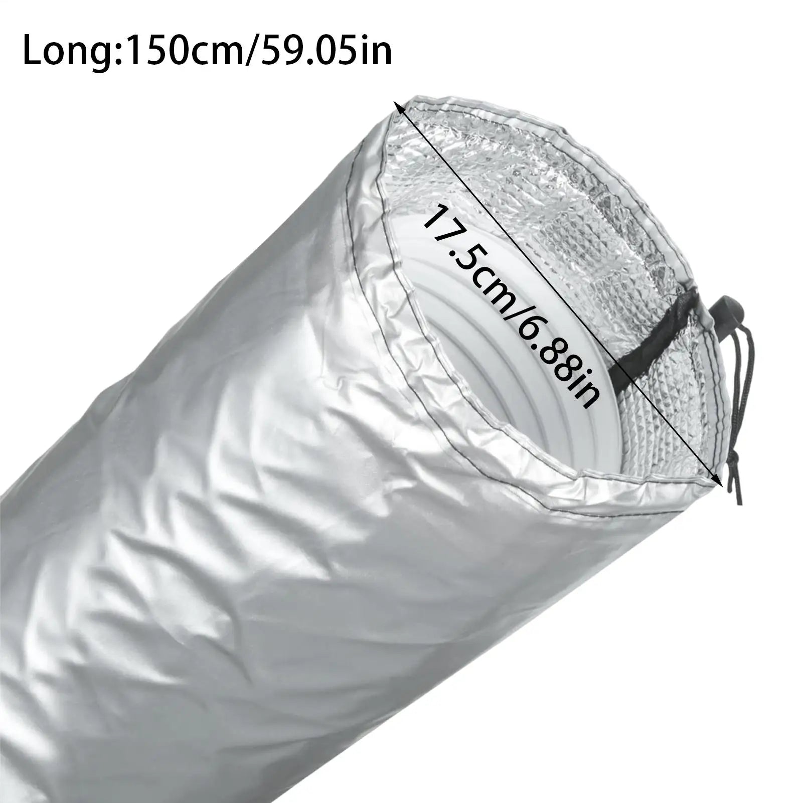 Air Conditioner Hose Wrap AC Vent Insulation Sleeve Exhaust Tube