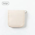 Mini Medical Pouch Portable Foldable Large Opening with Zip Sort First Aid Kit Outdoor Travel Essential Storage Bag Zpaxo beige