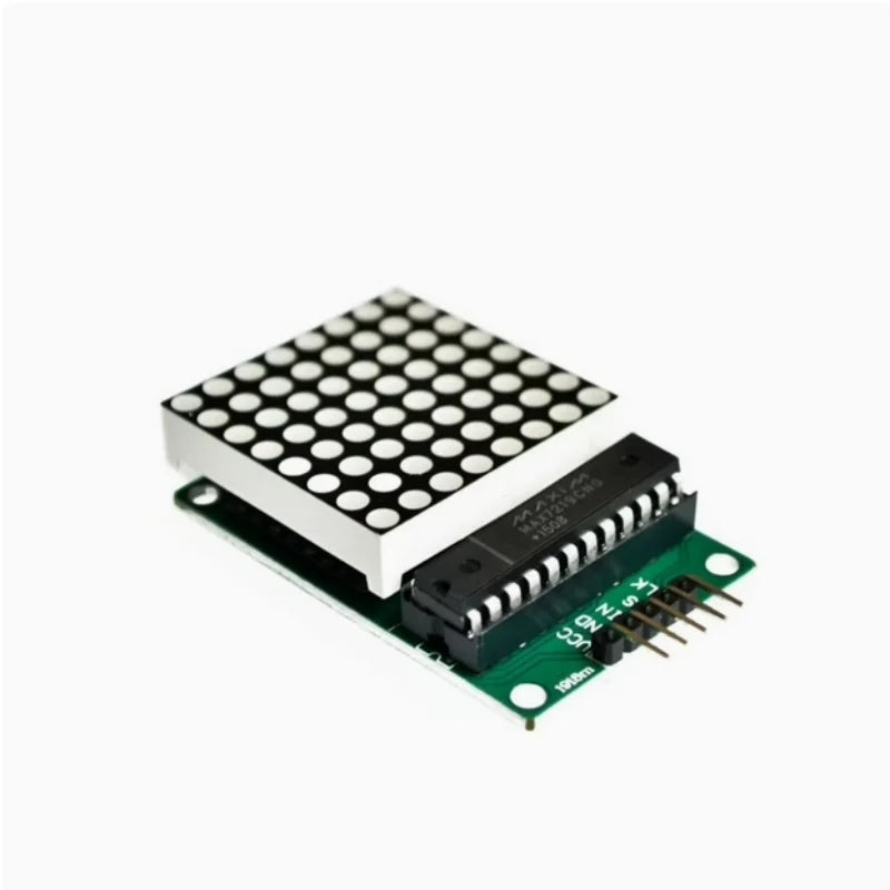 MAX7219 dot matrix module control module microcontroller module display module wire feeding Zpaxo