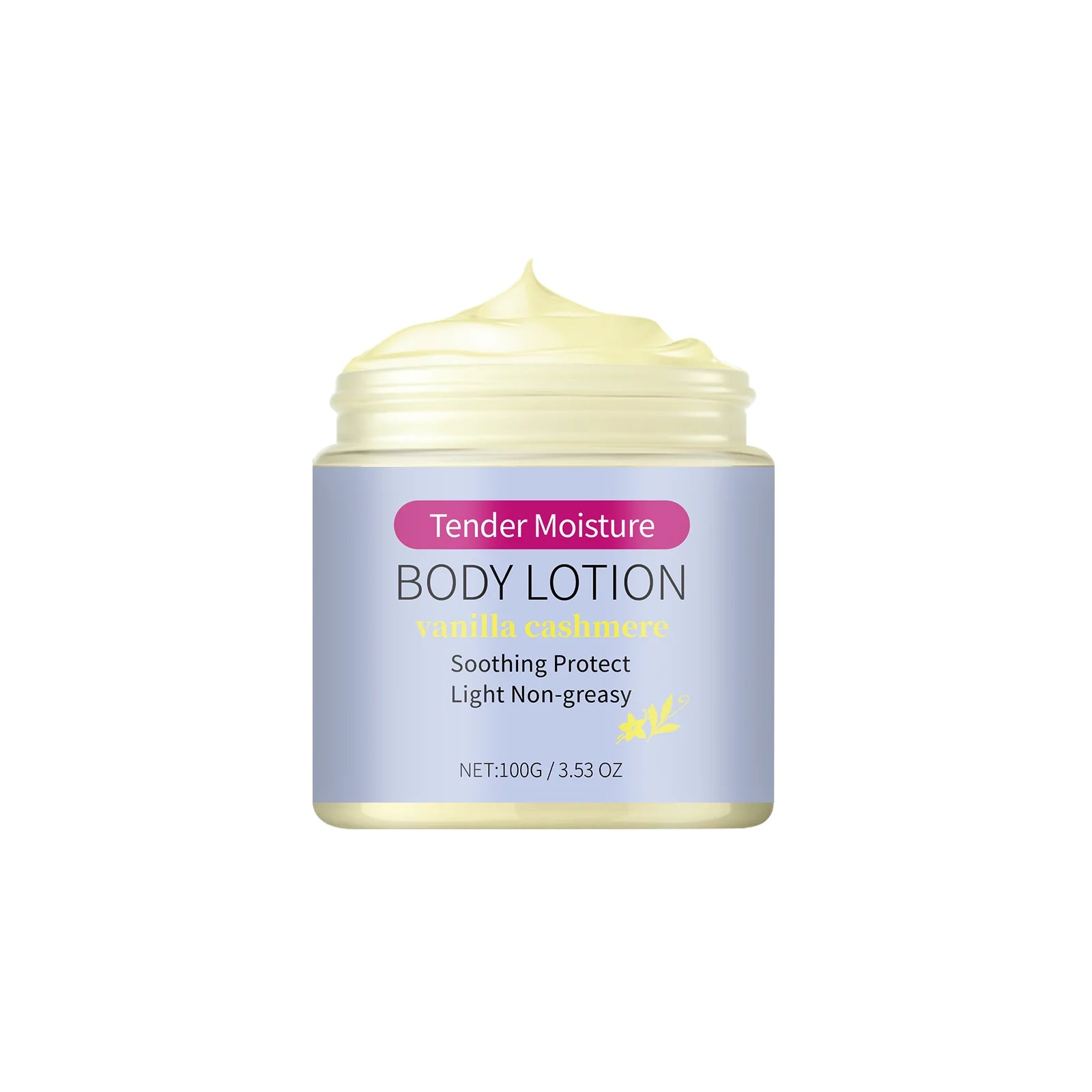 Hoygi Vanilla Cashmere Body Lotion | 24H Hydration Dry Skin Body Lotion Zpaxo 100g Boxed