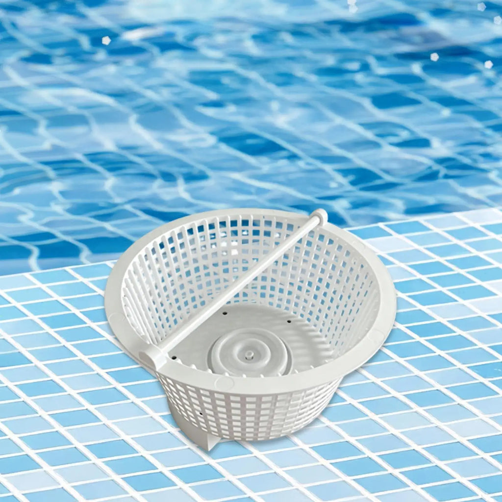 Pool Basket Long Handle Filtration Equipment for Water Long Handle Pool Skimmer for Tub Fountain Spa Swimming Pond Backyard Zpaxo