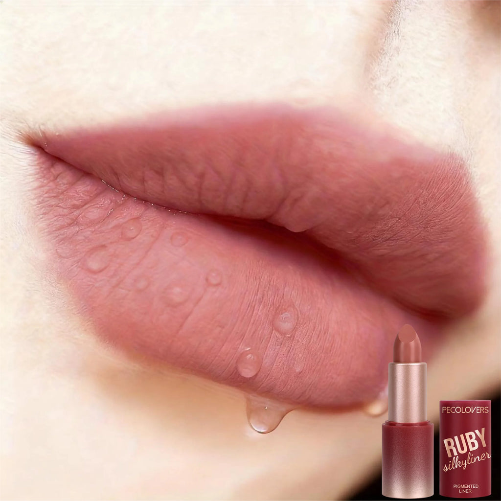 Soft Nude Pink Matte Lipstick Versatile Daily Wear Dates Smooth