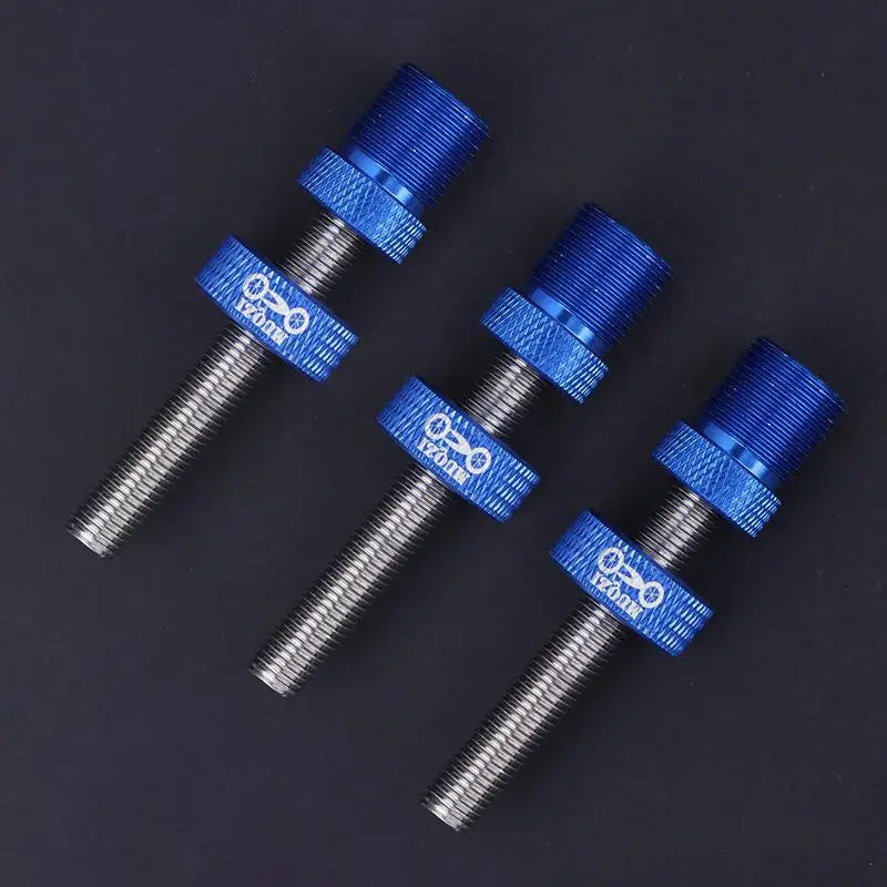 Bike Bottom Bracket Removal Tool Universal Bicycle Square Spline Axis Zpaxo 3PCS Blue