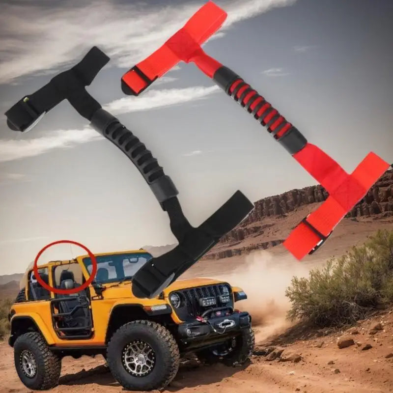 Roll Bar Grab Handle for Jeep Wrangler YJ TJ JK JL | Off-Road