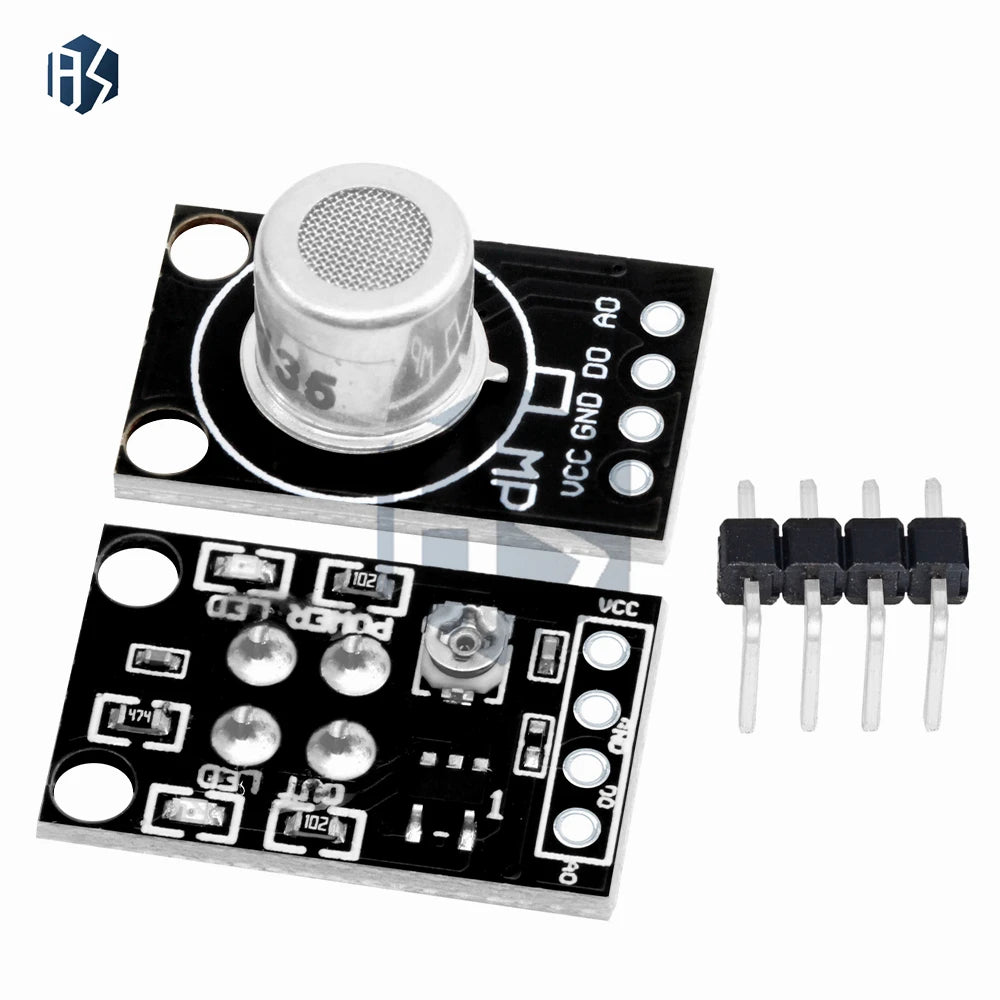 Maker-friendly Multi-gas Detector MP MQ Series Compatible Air Sensor Zpaxo