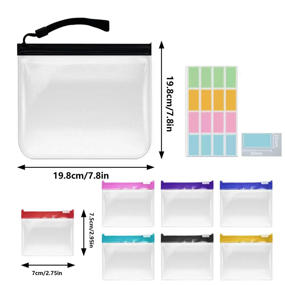Pill Pouch Medication Storage Slide Lock Organizer Women Men