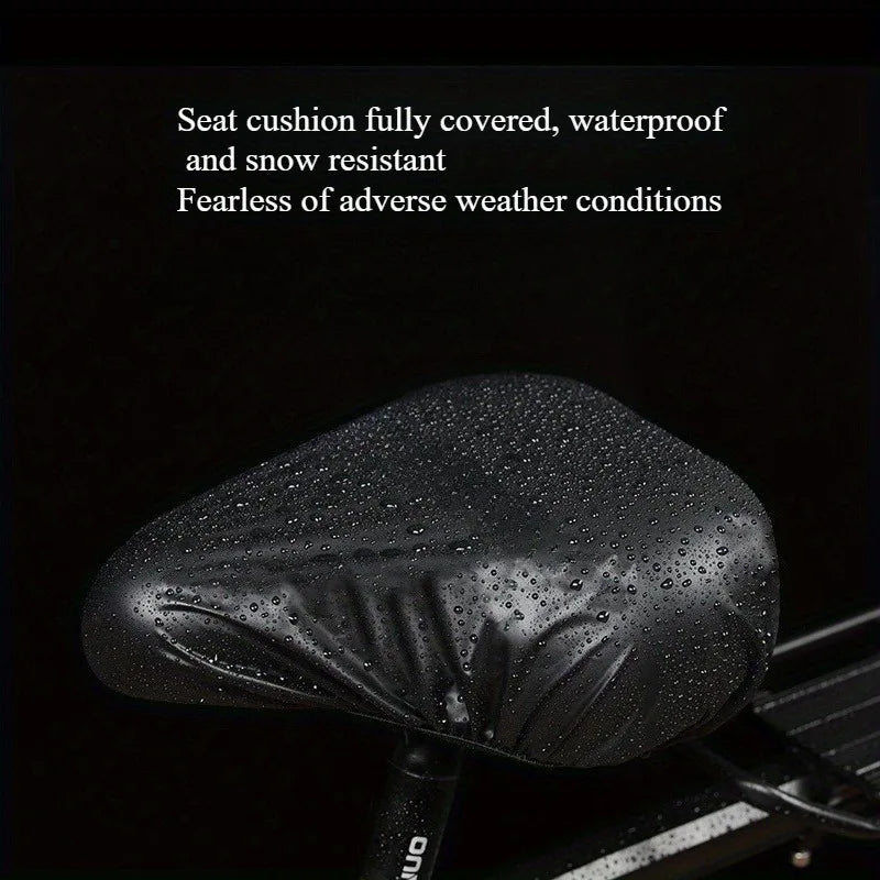 Heavy-duty Bicycle Seat Cover High-quality PVC Sun-resistant Non-slip