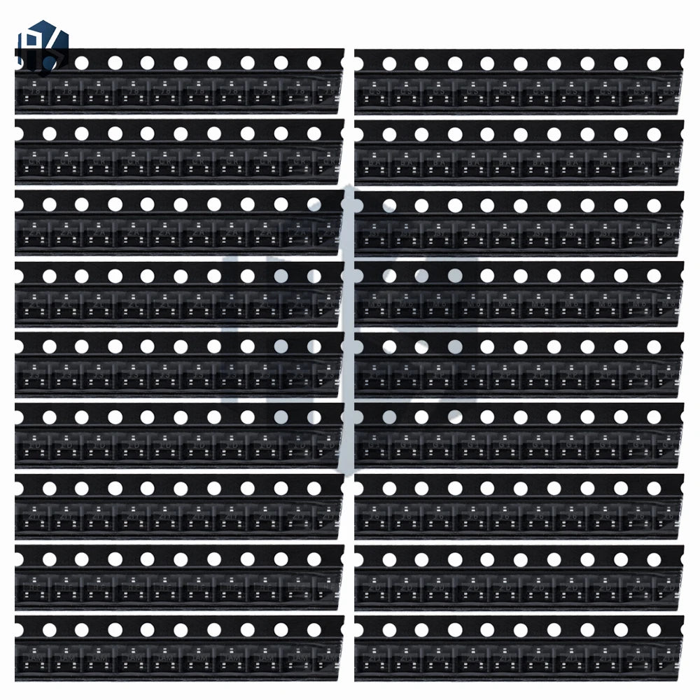 SOT-23 NPN PNP Transistor Assortment Box 18 Kinds Including S9013 Zpaxo