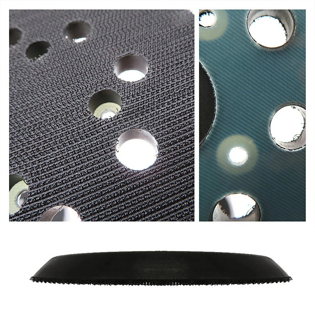 1-10PCS Sander Disk Discs 5Inch Hook & Loop Sander Backing Pad Replacement Sanding Pad Electric Makita For Random Orbital Sander Zpaxo