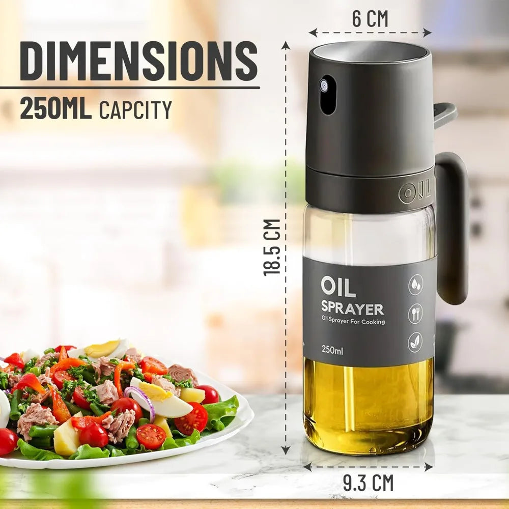 Oil Sprayer Kitchen Tools Cooking Borosilicate Glass Spray Bottle BBQ Zpaxo
