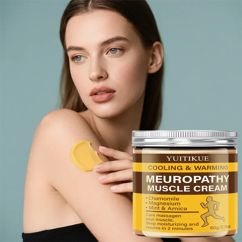 YUITIKUE Neuropathy Muscle Cream – Magnesium, Arnica & Mint Muscle Relief Cream Zpaxo
