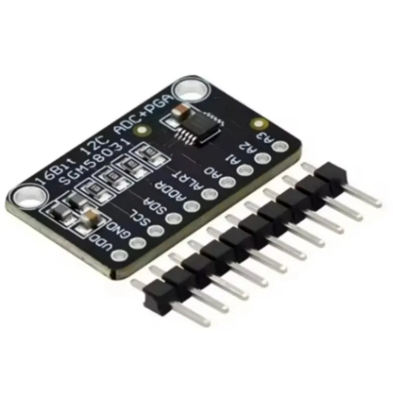 SGM58031 4 Channel ADC Data Acquisition Converter For Arduino Development Board 16-bit High Precision I2C Module SGM58031 Zpaxo