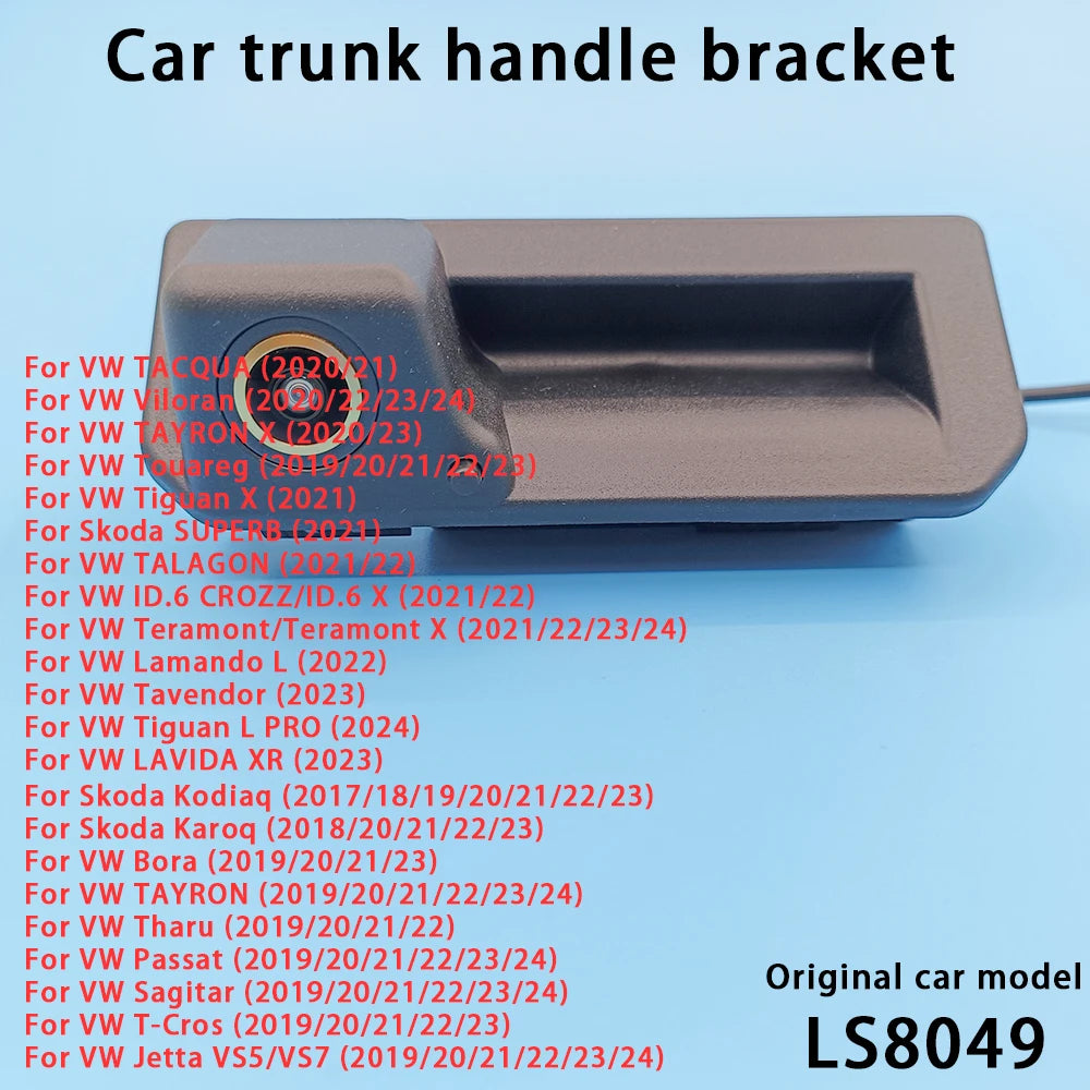 Car Trunk Handle Switch Rearview Camera Bracket VW TACQUA Viloran