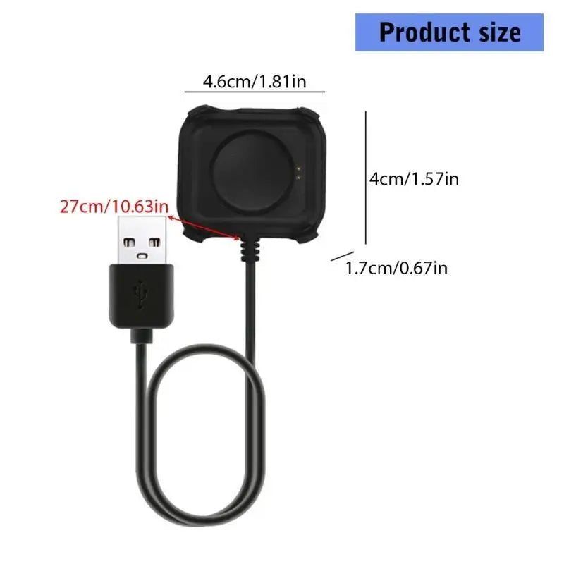 652F Charging Adapter Power Supply Bracket Support for X6 Smartwatch Zpaxo