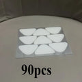 36/90PCS Forehead nasolabial fold patch PE material forehead and smile patterns transparent invisible nasolabial fold patch Zpaxo transparent 90pcs