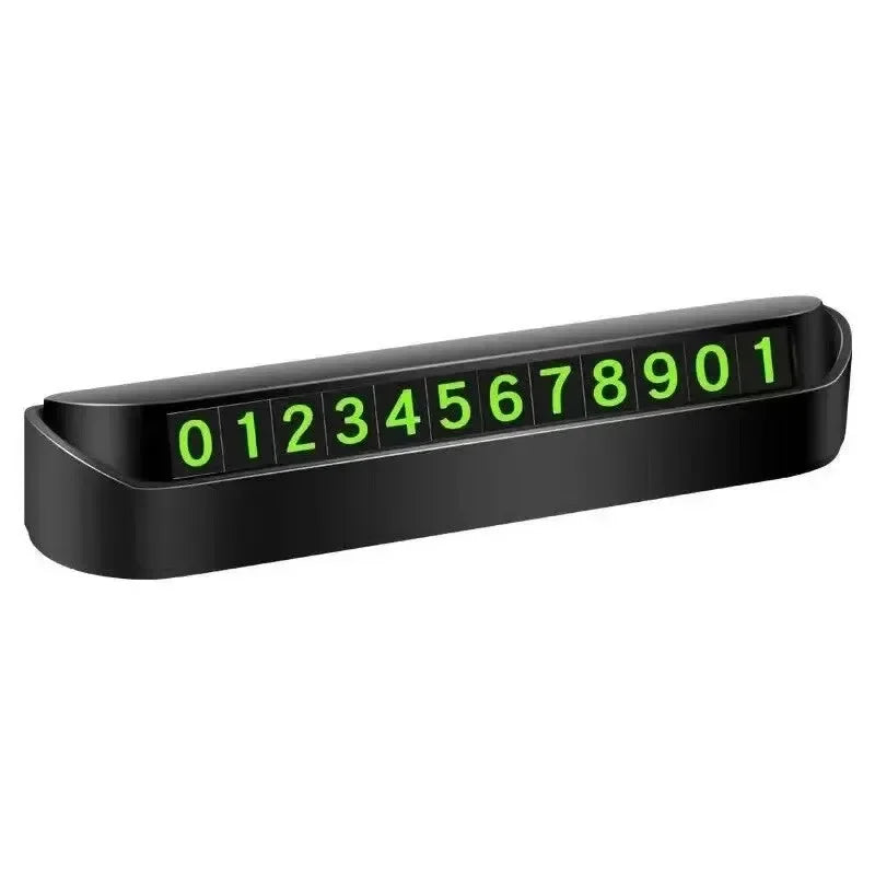 Temporary Parking Card with Phone Number Display | 1–4 Pack